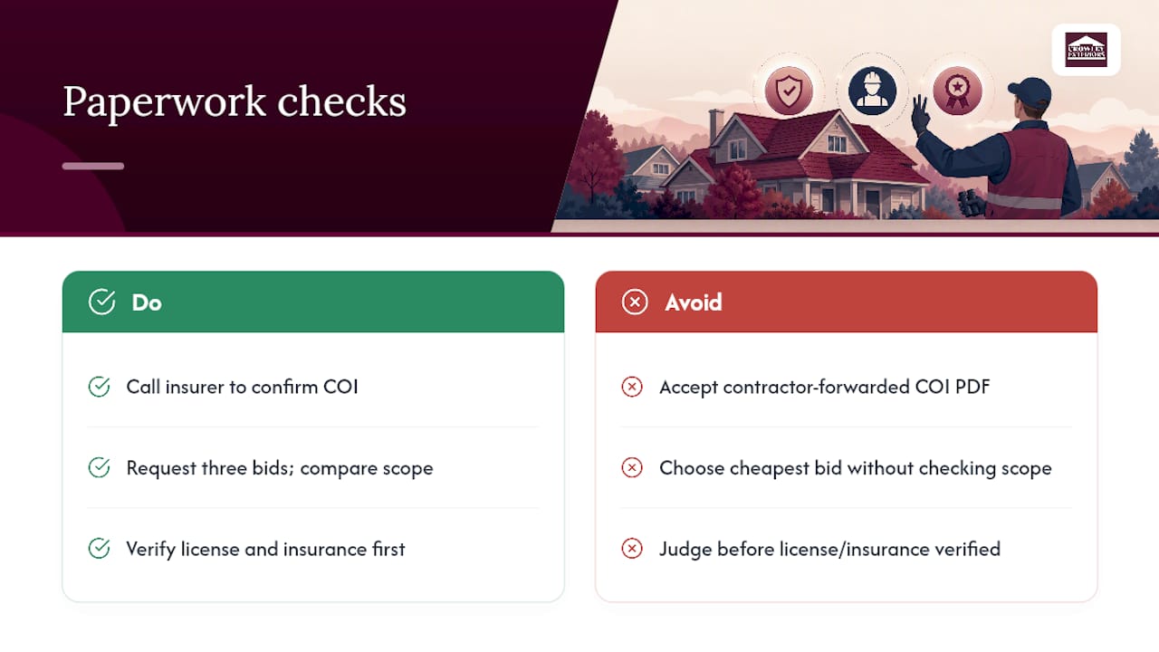 The Paperwork Homeowners Skip That Actually Protects Them — overview diagram